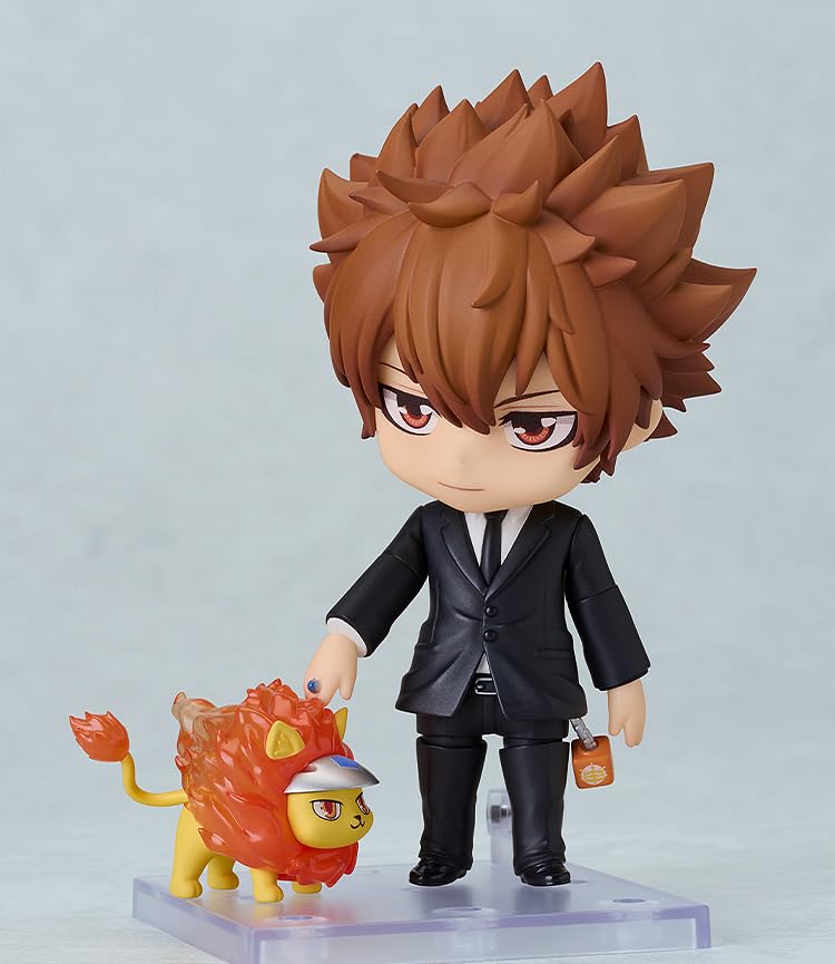 Amazon | ねんどろいど 家庭教師ヒットマンREBORN！ 沢田綱吉 黒スーツ