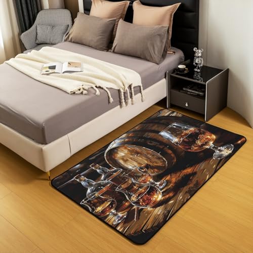 Tapete Manfei Whisky Kids 100x150 cm Marrón Negro miniatura 5