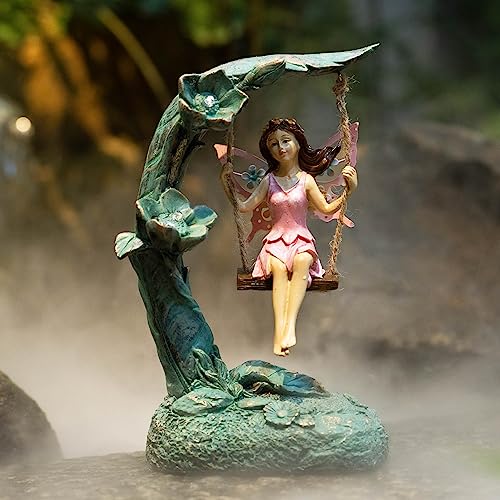 Garden Flower Fairy Outdoor Statue - image 6