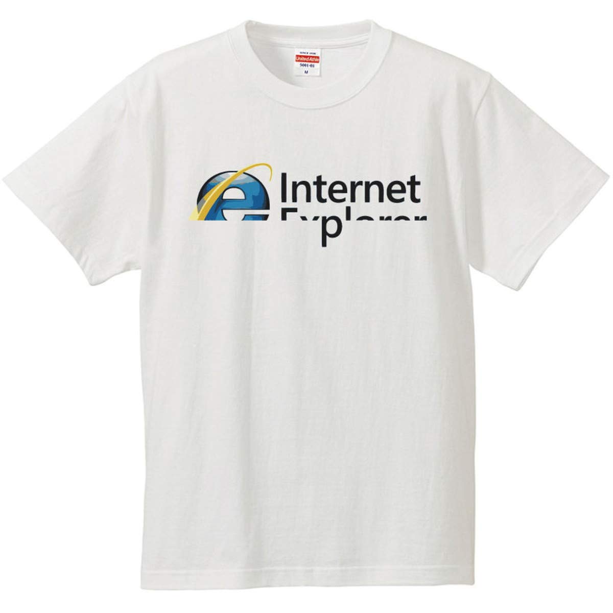 Amazon | 南堀江のおもしろtシャツ 「Internet Explorer」 パソコン