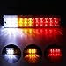 JKAPCYJFHF 2x 12V 20LED Car Truck Tail Light Indicator Turn Signal Reverse Brake Rear Light -