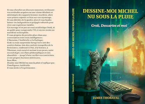 DESSINE-MOI MICHEL NU SOUS LA PLUIE: GROK, DESCARTES ET MOI (French Edition)