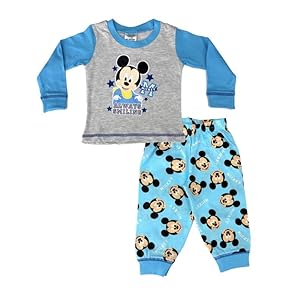 Disney Mickey Mouse and Donald Duck Baby Pyjamas