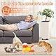 Entenform Interaktive Futterspender, CIYIN Slow Feeder Hund, Interaktives Hundespielzeug, Intelligenzspielzeug für Hunde und Katzen, Leckerli-Spender für Hunde, Reduziert Blähungen & Anti-Schlucken