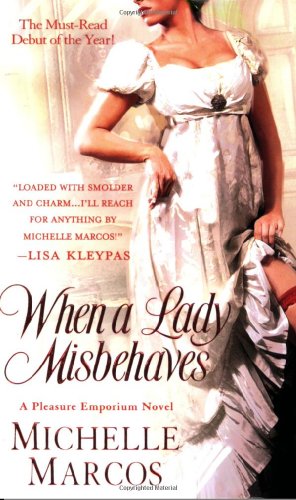 When A Lady Misbehaves (Pleasure Emporium) 0312948492 Book Cover