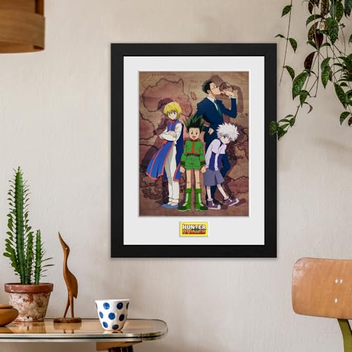 Affiche encadrée GB eye multicolore pour embellir votre salon moderne