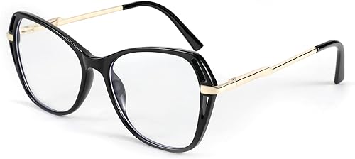 Miniatura 1 de FEISEDY Cateye B4069 - Lentes de bloqueo de luz azul para computadora para mujeres y hombres
