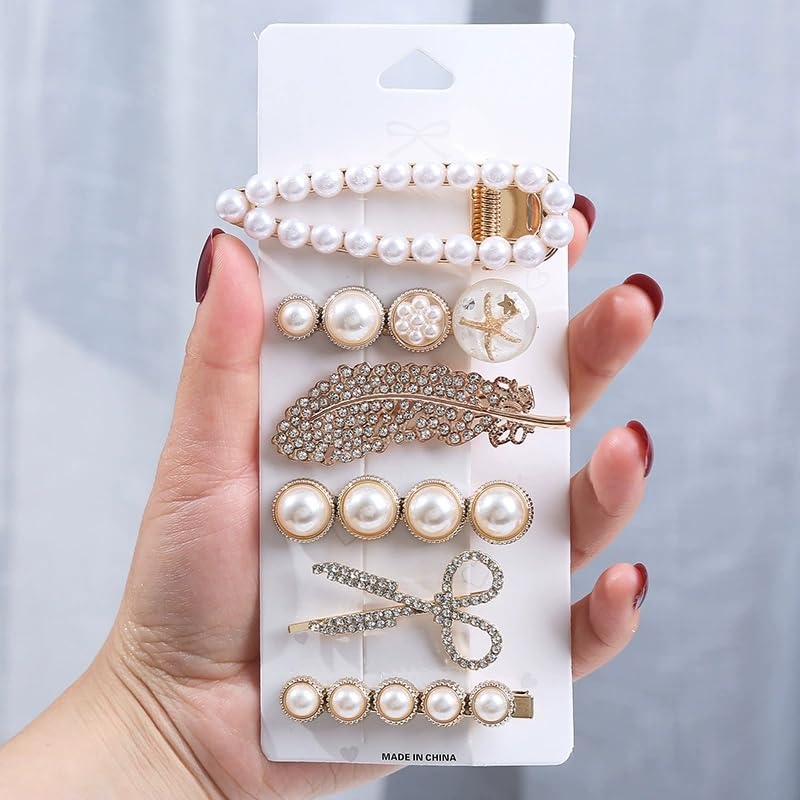 Lemeilleur 12 piezas pinzas para cabello de metal estilo dientes de pato antideslizantes para cabello grueso y delgado para mujeres y niñas miniatura 3