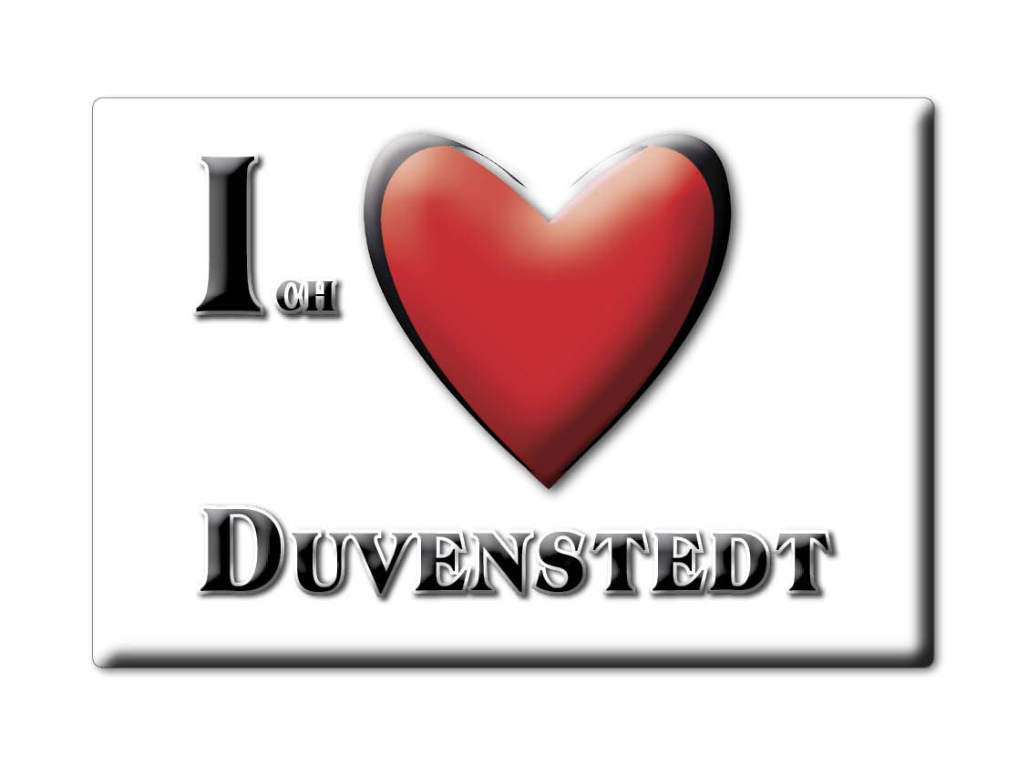Enjoymagnets DUVENSTEDT (HH) Magnet Germany Souvenir I Love Gift Idea
