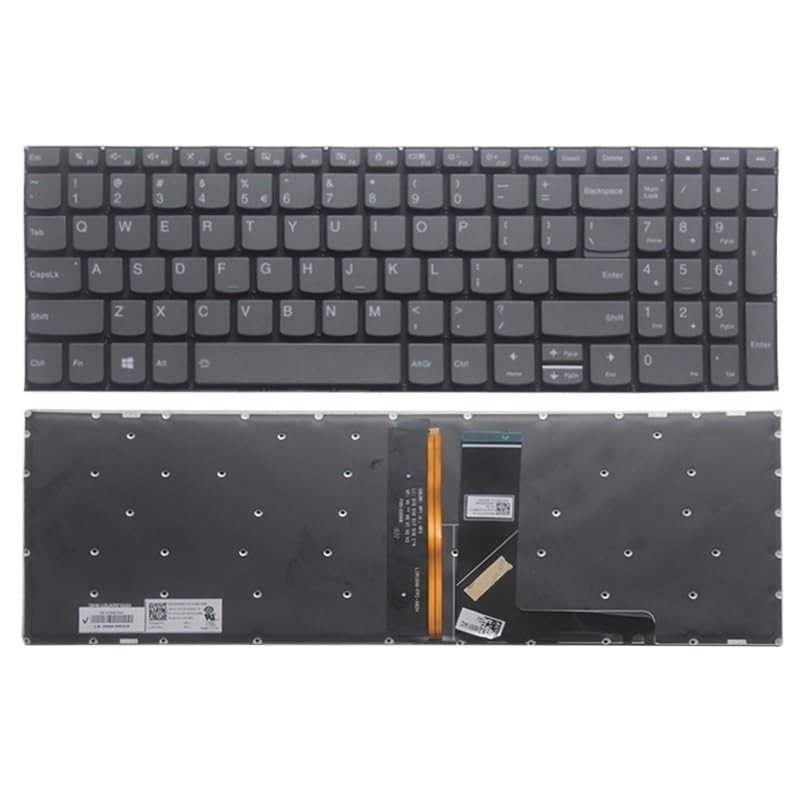 Clavier PC portable IdeaPad 3 15IML05 15IIL05 15IJL05 rétroéclairé Azerty de rechange