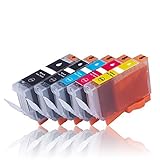 Füllmenge pro Patrone: 21ml (PGI525PGBK), 11ml (CLI526).