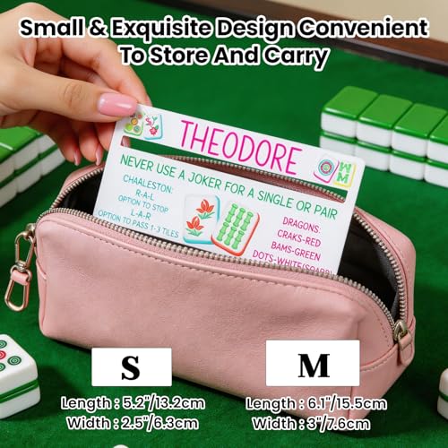 Mahjong Line Reader accesorio para jugadores acrílico miniatura 5
