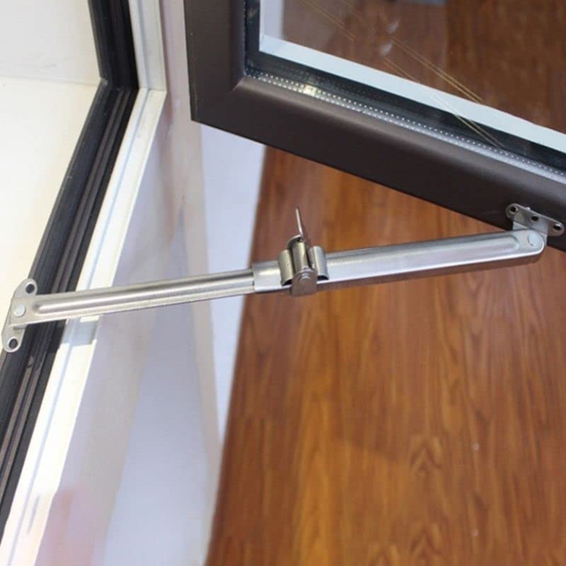 Abridor de ventanaVentana abatible Barra de seguridad for ventana Abatible Ventana abatible Pestillos de seguridad for ventana de acero inoxidable Cerradura Soporte de viento telescópico ajustable