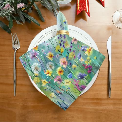 Servilletas de Tela Multicolor Pack x6 20x20 pulgadas miniatura 3