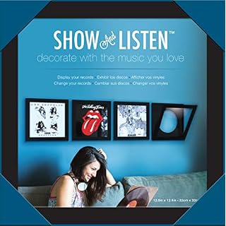 Alternative view of Black Vinyl Record Album LP Frame (Pack Of 4)