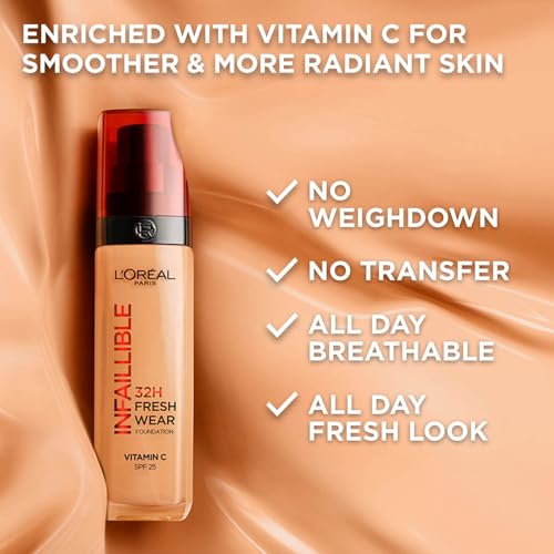 Image of L'Oreal Paris Infallible 32H Fresh Wear Liquid Fdt, 310 Beige