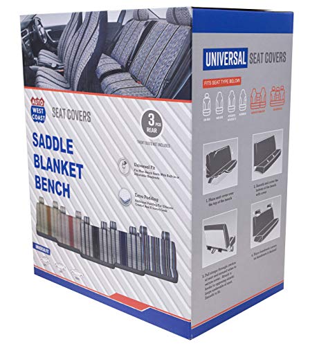 Couverture de selle universelle auto pour banc de voiture grande taille Ford Dodge