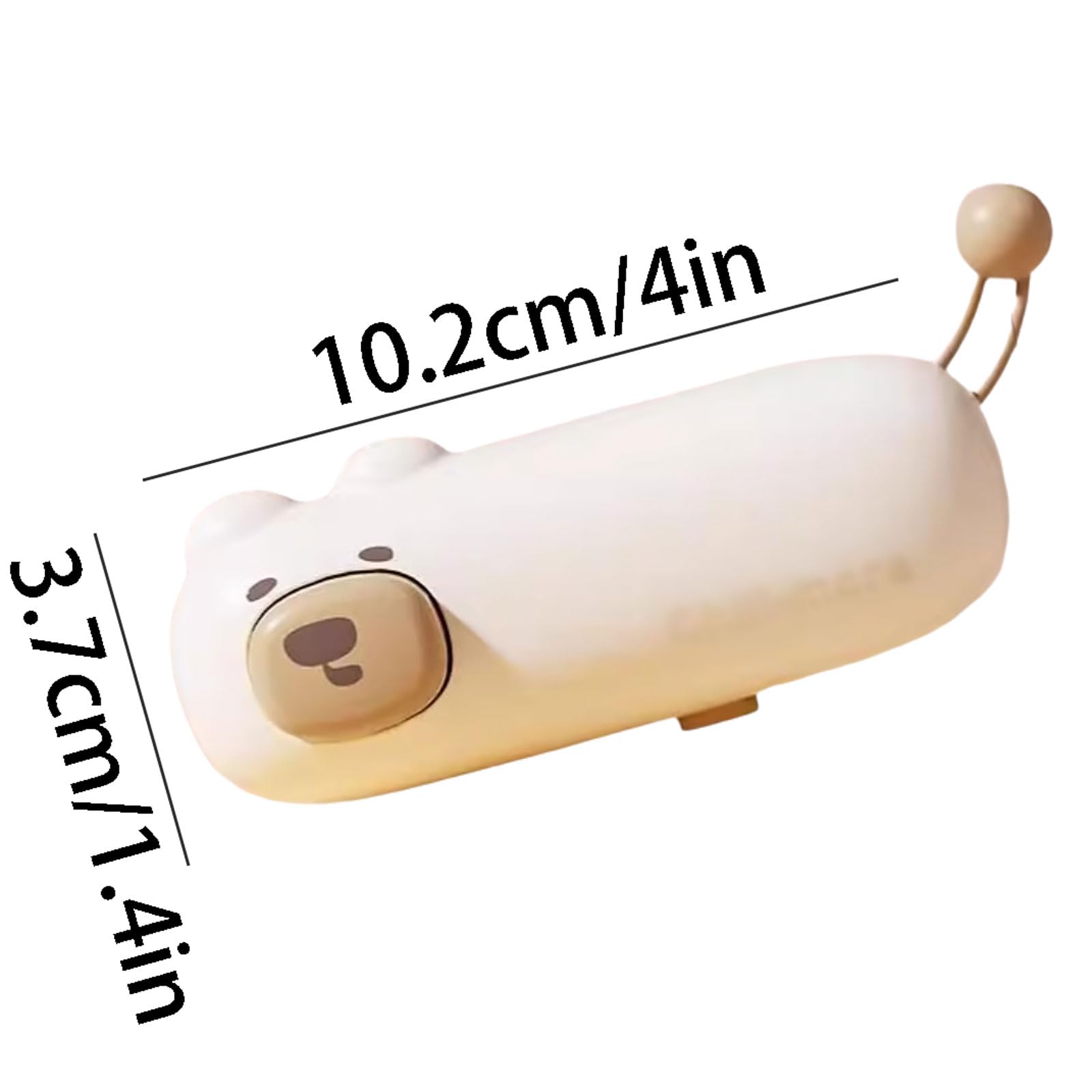 Selladora portátil inalámbrica recargable, compacta y ligera. Ideal for uso doméstico en la cocina(Brown)