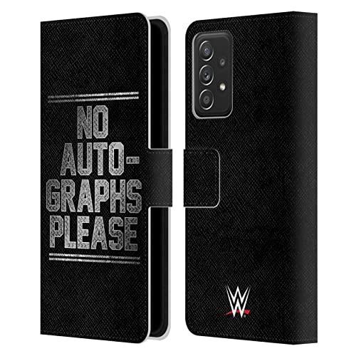 Étui Portefeuille WWE The Miz Samsung A53 5G Housse Cuir pour Fans de Catch