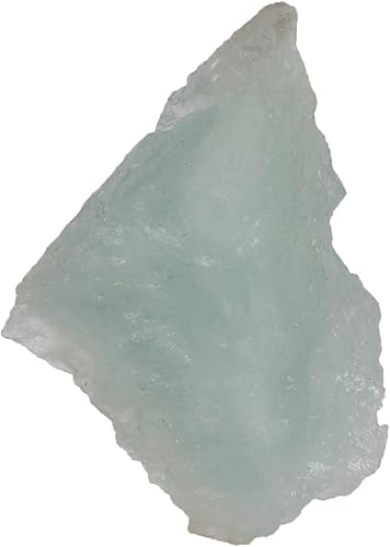 GEMHUB 83.35 CT Natural Aqua Sky Aguamarina Piedra preciosa áspera Minada Tierra Aqua Sky Aguamarina Espécimen curativo Cristal