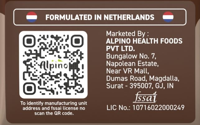 Image of Alpino Supernatural Peanut Protein Powder Cold Coffee 444g (37g x Pack of 12) - 25g Plant Based Protein, 5.8g BCAAs, Real Coffee Beans, Vegan