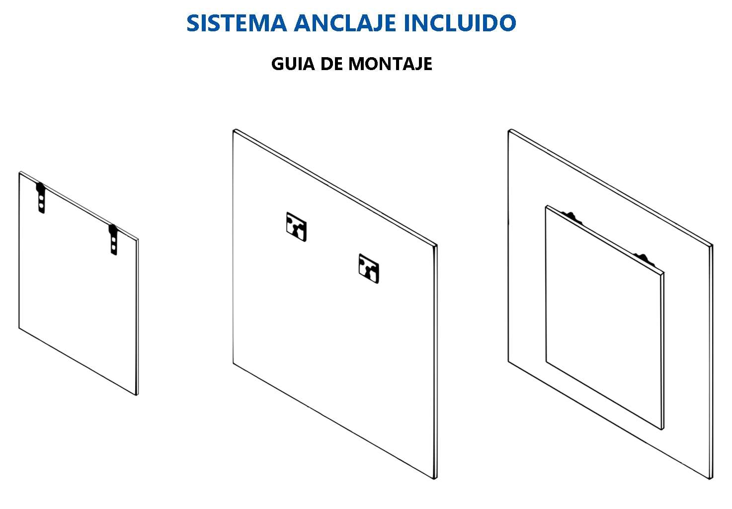 Cabecero Bora para Cama de 135 Fabricado en Madera Maciza de Pino insigni Acabado Combinado Blanco Nogal