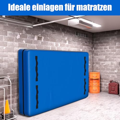 KYEVIS Matratzenhülle 140X200cm für Umzug und Lagerung, Matratzenhülle Aufbewahrung mit Reißverschluss und 8 Griffen, Wasserdichter Schutzhülle für Matratze