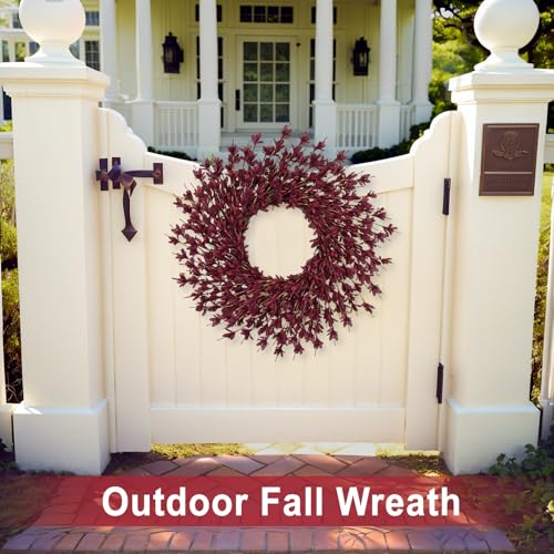 Realistic Full Fall Wreaths DROPS TO - image 5