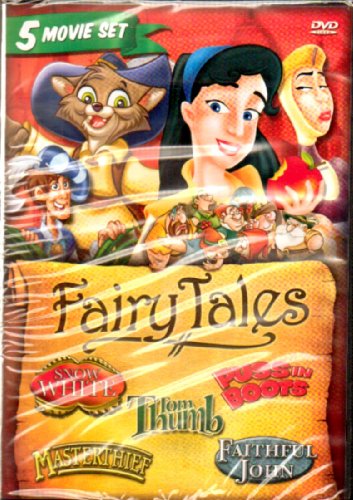 Cuentos de hadas en DVD pack infantil de 5 películas clásicas animadas 2