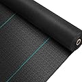 VIVOSUN 4FTx100FT Weed Barrier Landscape Fabric Heavy Duty, 5OZ Premium Weed Block Gardening Mat, Excellent Weed Control Ground Cover in Rolls, High Permeability & Density