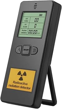 KF910 Portable Nuclear Radiation Detector UV Grade Tester Multi-functional Radioactive Radiation Dosimeter for Laboratory