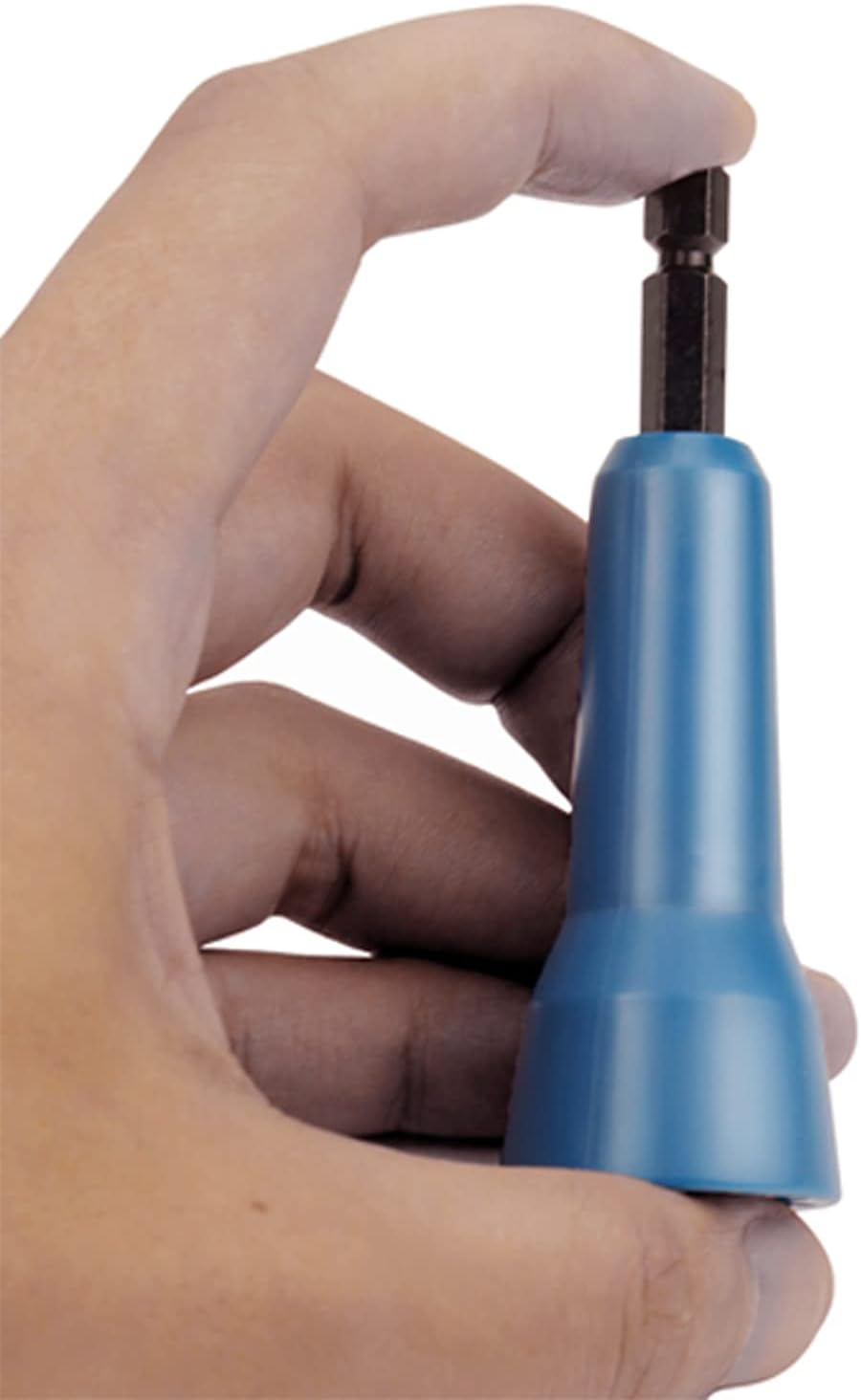 Wire Twisting Spinner,Spin-Twist Wire Connector Socket,Wire twist tool with 1/4" Chuck(Blue)