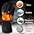 QILOVE Heated Gloves, Rechargeable Heated Gloves for Men or Women, 3.7V 2200mAh Electric Heated Gloves, Waterproof Winter Warm Gloves for Outdoors Work, Riding, Ski, Snowboarding, Hiking, Cycling