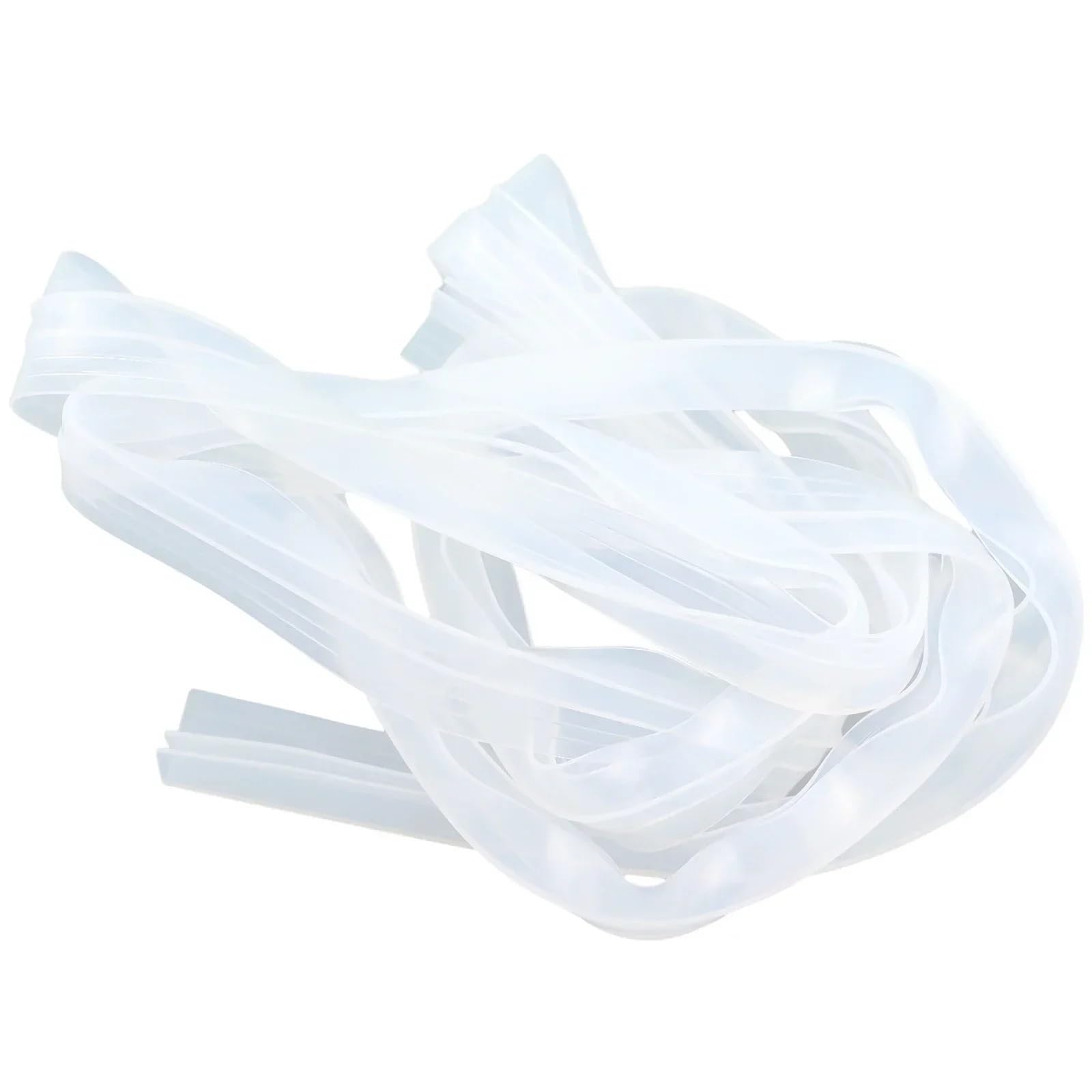 6 m Dichtungsstreifen, wasserdichte Dichtung, Spaltdichtungsstreifen, Duschtüren, Schiebetüren, transparent, wasserdicht, mm Breite für Duschtüren, Glas