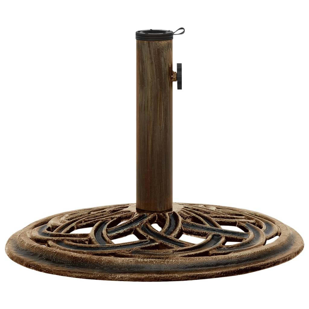 SKM Umbrella Base Bronze 44x44x31 cm Cast Iron (Weight-10KG)