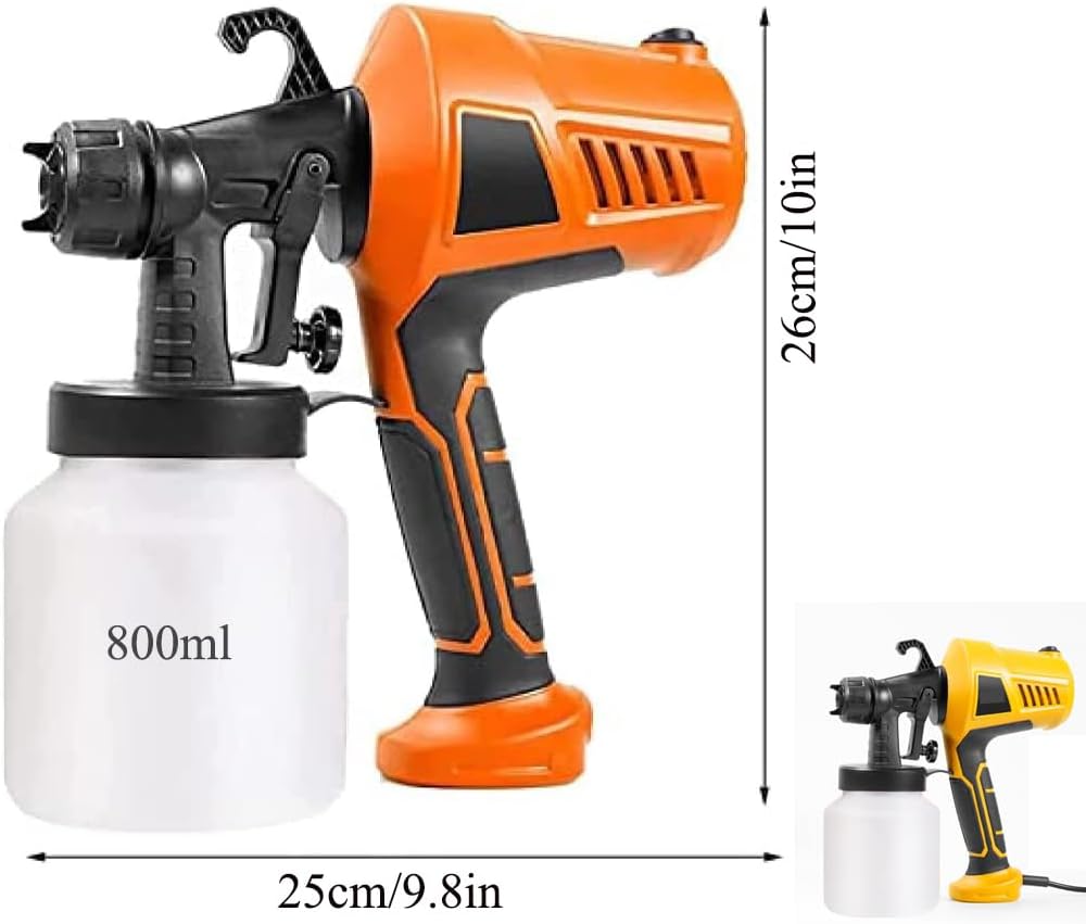 Mousse Cake Dessert Sandblasting Machine, Wedding Cake Spray Gun, Electric Dessert Decoration Spray Gun, Baking Cake Sprayer, Commercial Home Use,Yellow