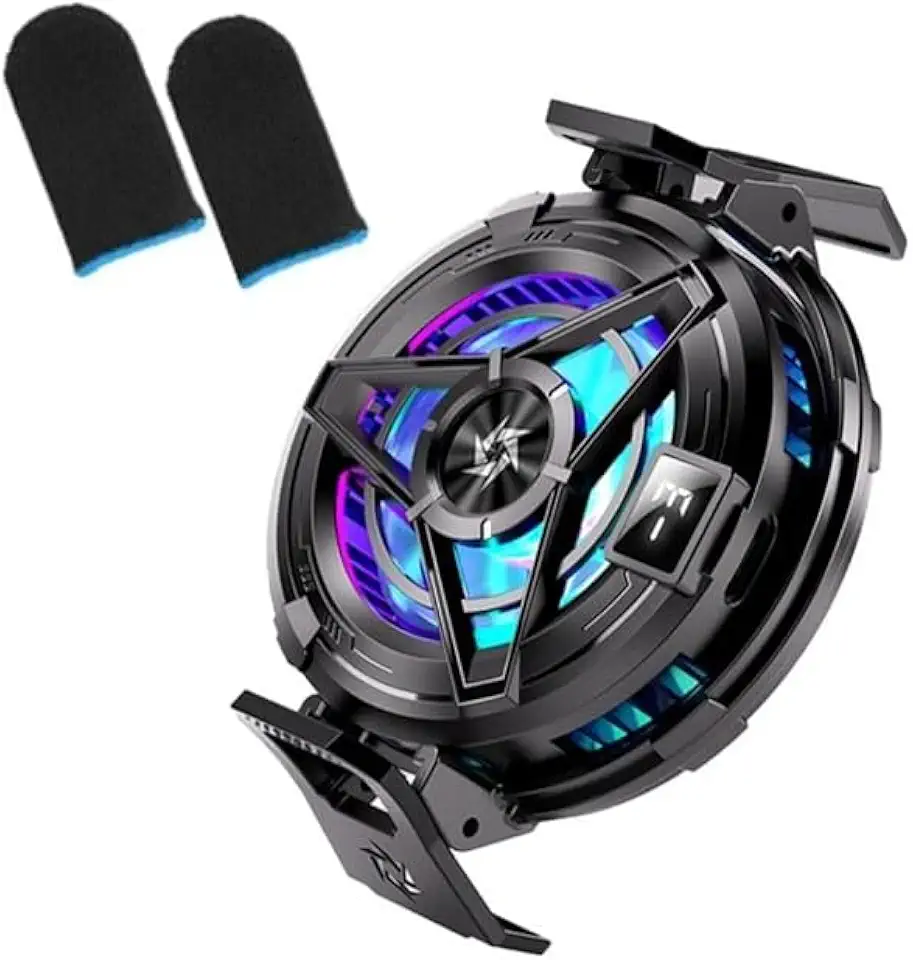 Cooler Profissional Gamer Celular Sl-17 (android/iphone) + 1 Par De Luvas Gamer