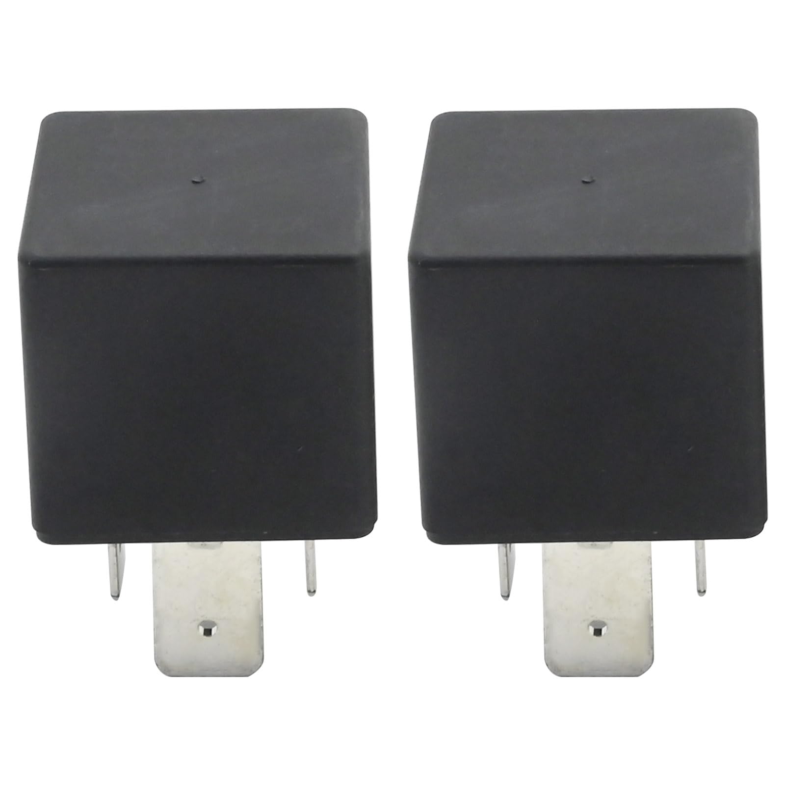 2Pack 4 Pin Relays, Multipurpose Relay, 12V 70A Automotive Relay Replacement for Ford Mondeo Fiesta Focus Ka Transit Kuga Explorer C-Max B-Max S-Max Galaxy 5M5T14B192EA