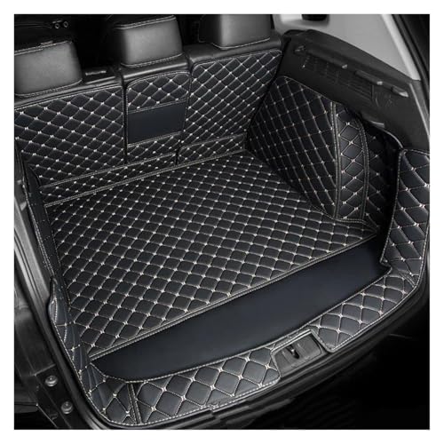 Tapis de coffre Tesla Model Y imperméable et intégral en cuir PU anti-saleté