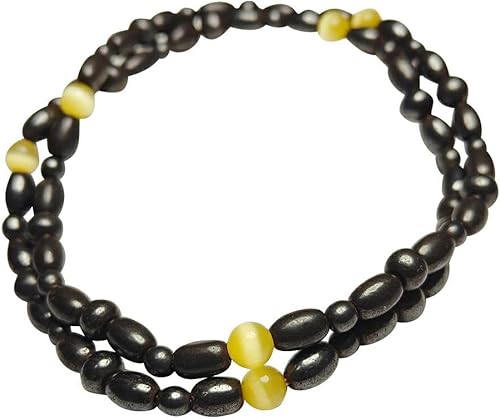 Miniatura 7 de Drkao Paquete de 2 tobilleras magnéticas de color azul para mujer, soporte para el sistema inmunológico, terapia magnética para aliviar el estrés y