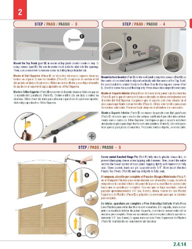 Closet Door, Bi-Fold, Louver Louver Plantation Primed White (24X80) #TOP6