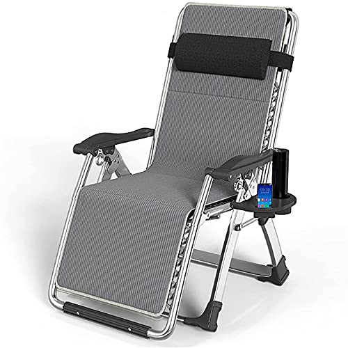 Silla reclinable plegable portátil para acampar y playa al aire libre, silla perezosa para jardín, hogar, adulto (color: A)