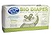 Bumboodle Natural Compostable Bio Diaper (Small 6.5-13lbs/3-6kg 36-Count)