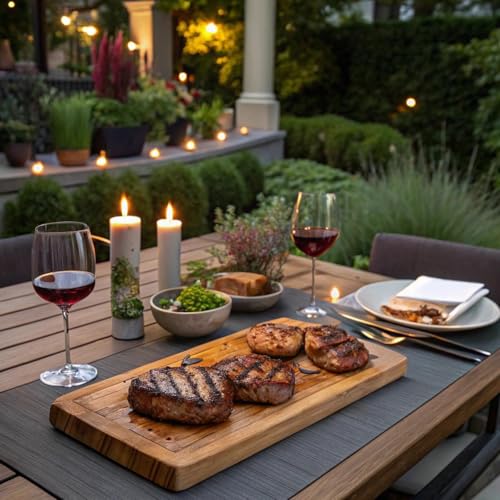 Omaha Steaks Steakhouse Collection, 29 items, 16 entrees - 4 Butcher’s Cut Top Sirloins, 4 Boneless Chicken Breasts, 4 Boneless Pork Chops, 4 PureGround Filet Mignon Burgers, 4 Gourmet Jumbo Franks, 4 Scalloped Potatoes, 4 Caramel Apple Tartlets, 1 Omah