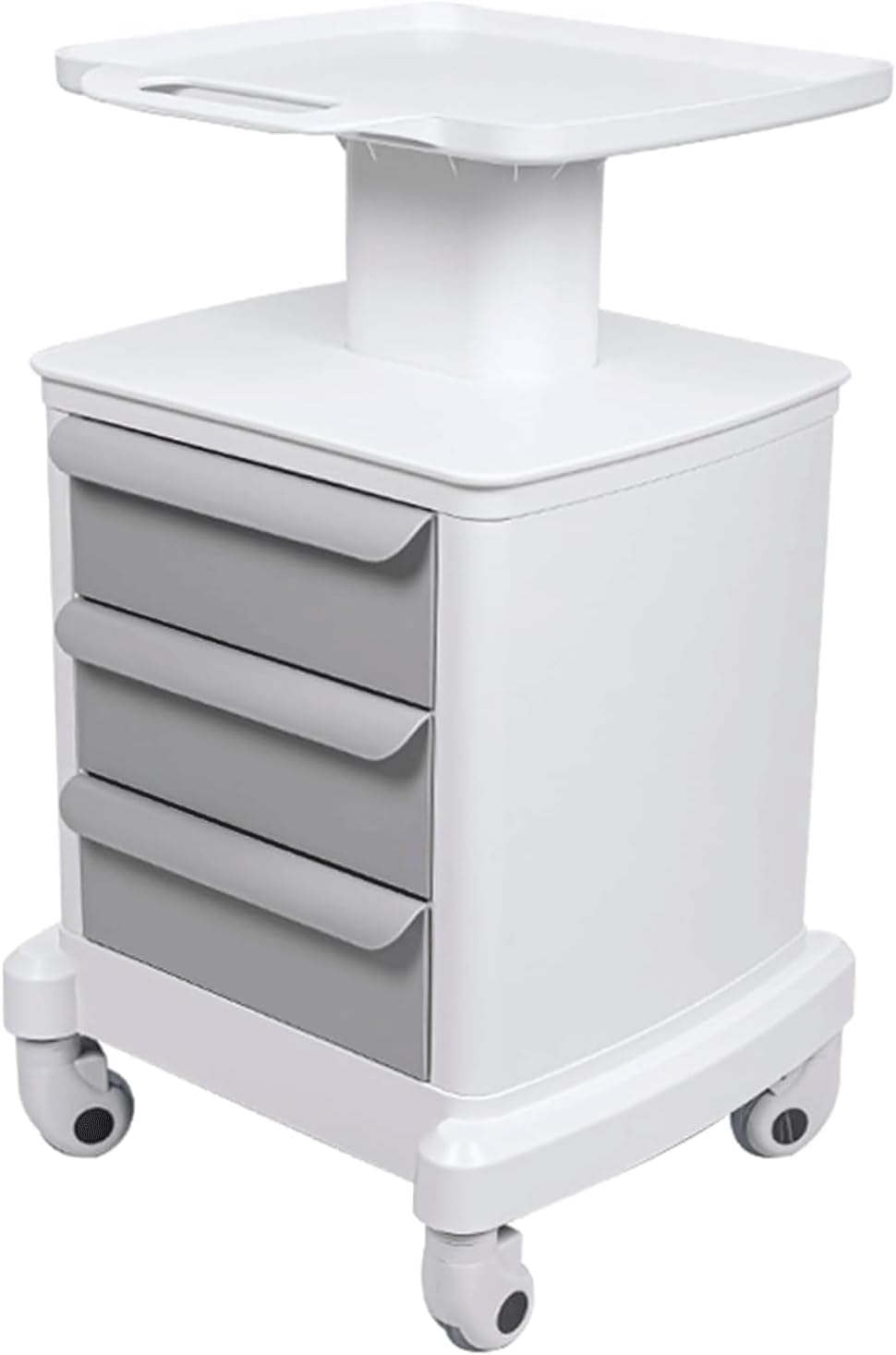 VUIKLCty Salon Trolley Large Drawers Salon Cart Abs Trolley Cart Instrument Tray Salon Rolling Cart With Wheels Salon Trolley Cart