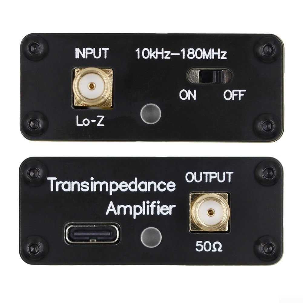 SPORTARC Donut AM MW/SW Antenne portable mini boucle 10 kHz-180 MHz pour HFDY Malahiteam HF onde moyenne avec convertisseur à faible impédance, 08KZLC61UB3GM5J07I802Y5854H1E