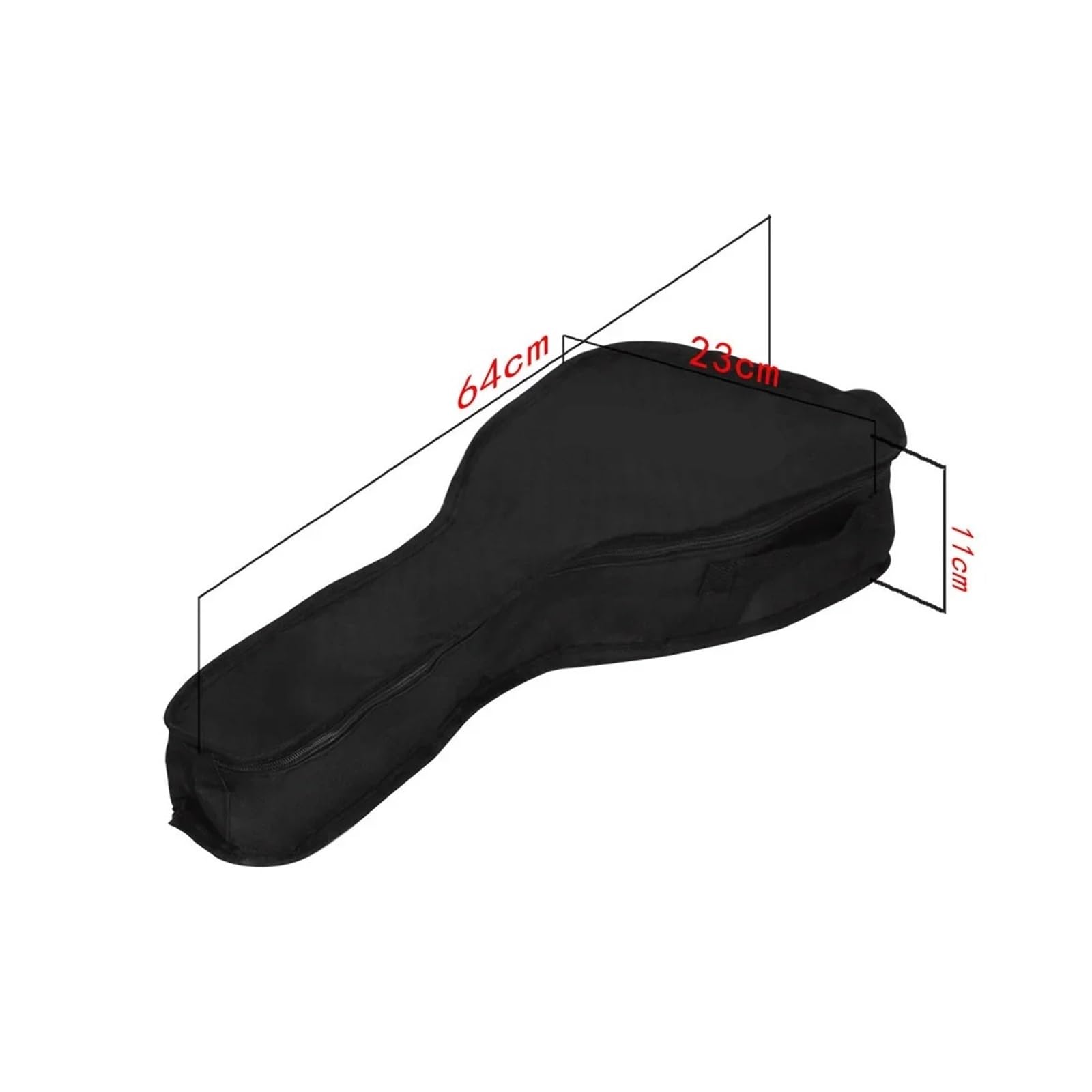 Pokrowiec na gitarę 23-calowy futerał na ukulele Wodoodporny pokrowiec na gitarę z tkaniny Oxford Profesjonalne struny Części do instrumentów Akcesoria