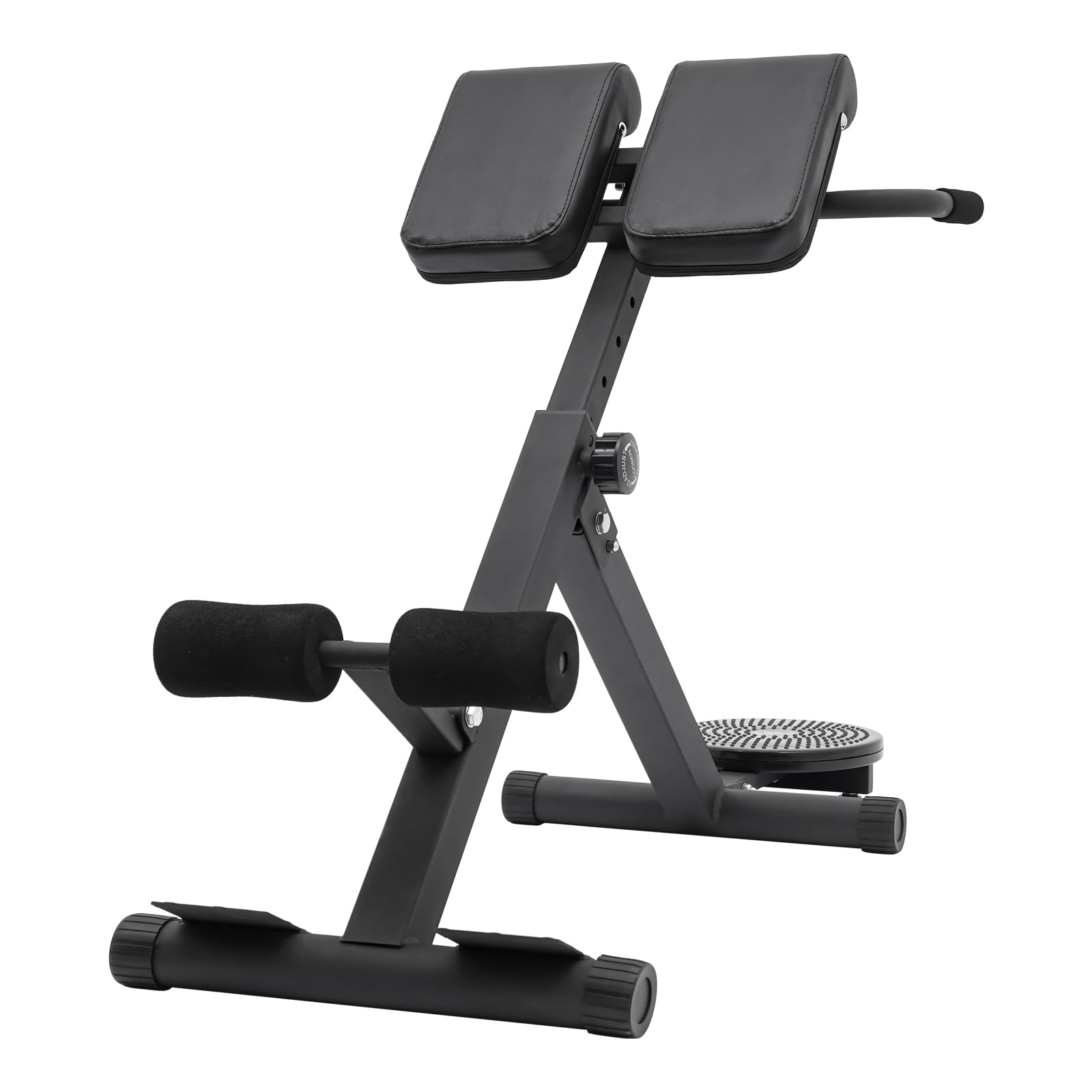 Extenseur de dos, hyper extension romaine, étireur de dos, appareil abdominal pliable avec inclus - Entraîneur multifonction réglable - Charge maximale : 120 kg.