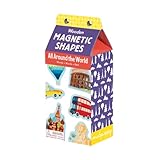 Mudpuppy All Around the World Wooden Magnetic Shapes