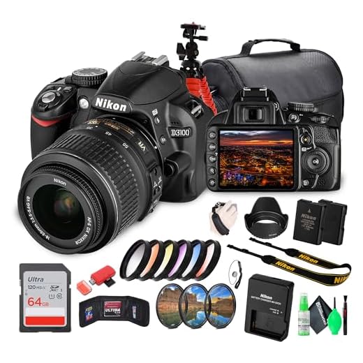 Nikon D3100 DSLR Camera Bundle with Accessories